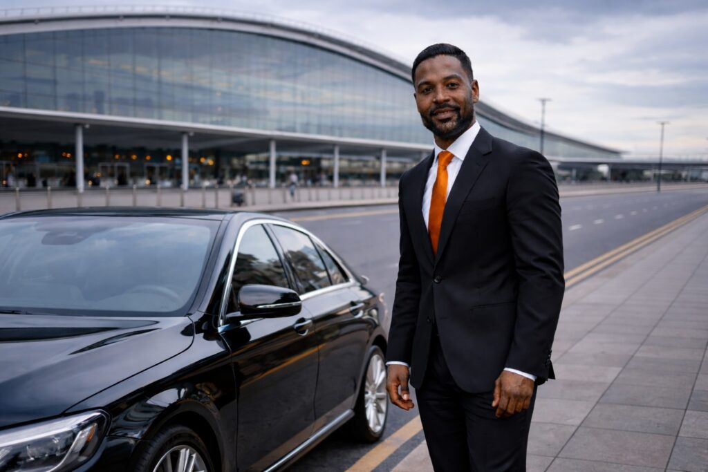 Premium London Bridge to Heathrow taxi transfer with professional driver and executive car