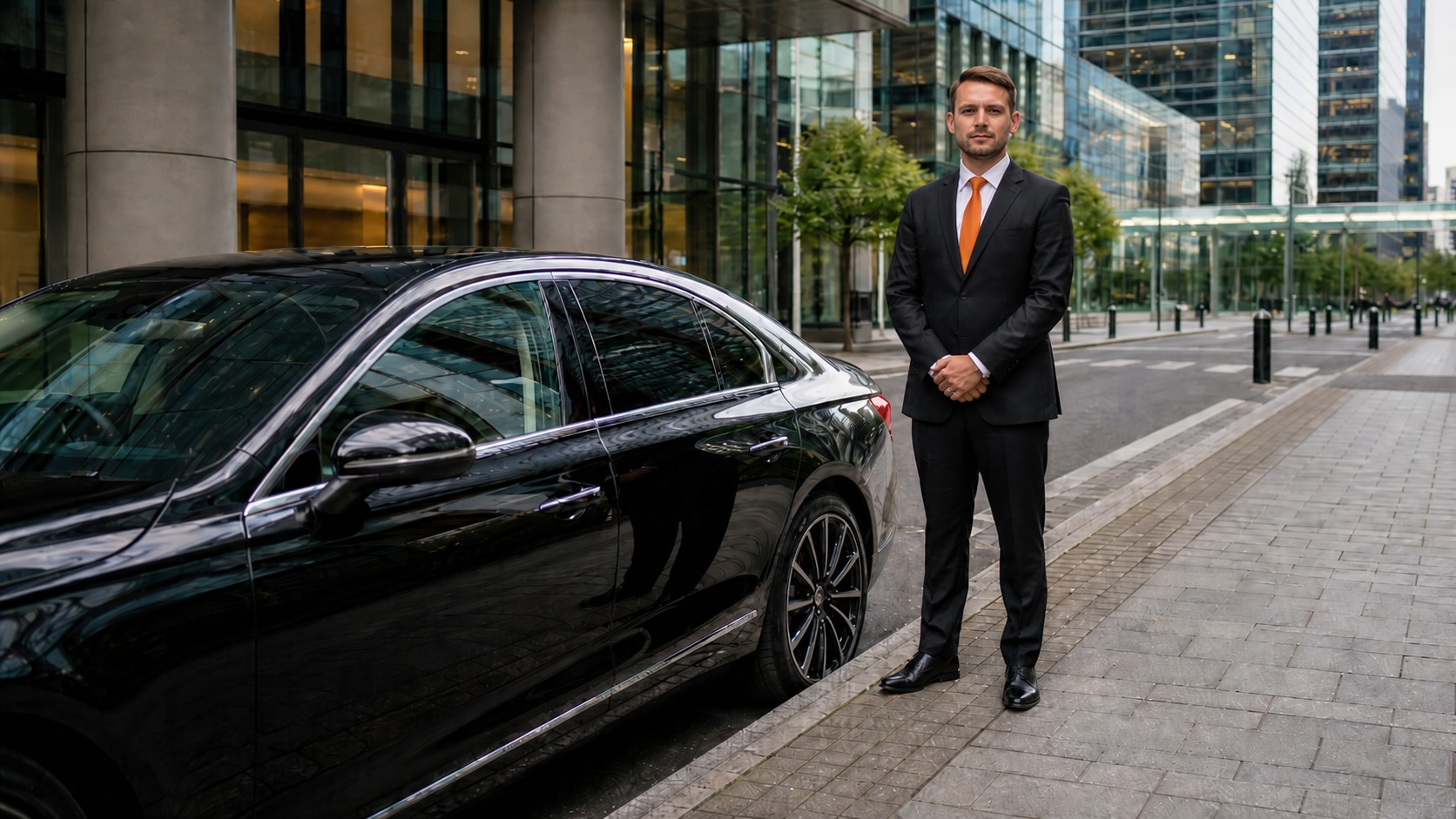Canary Wharf to Luton Airport transfer with Carrot Cars chauffeur 